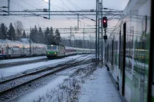 Redaktionell illustration till Annan tågtrafik orsakar förseningar i Finland