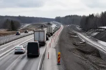 Redaktionell illustration till Begränsad framkomlighet på E18 i Västmanland