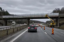 Redaktionell illustration till Broarbete påverkar E6 mot Malmö