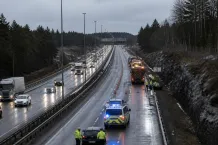 Redaktionell illustration till Trafikavvikelse på E18 mot Norrtälje