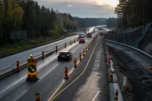 Redaktionell illustration till Trafikomläggning påverkar E4 mot Stockholm