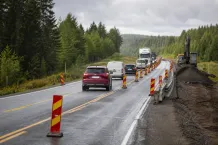 Redaktionell illustration till Vägarbete på E16 vid Hemmyran kan orsaka köer